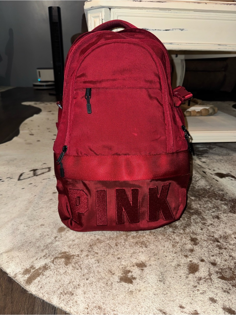 PINK by Victoria’s Secret Maroon Campus Backpack